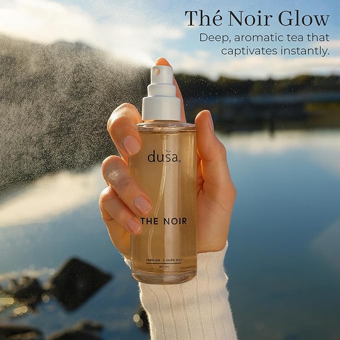 DUSA Thé Noir Hair Perfume & Body Mist for Women – Long Lasting Body and Hair Mist, Vacation Spray & Perfume para el Cabello de Mujer with Nourishing Oil, 100 ml